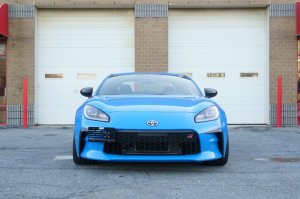 Subaru BRZ License Plate Relocation Kit - Front - Turbo XS - TowTag - Black - `22-`23